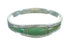 Southwest Turquoise Inlay Silver Ring Size 5-3/4 AX80873